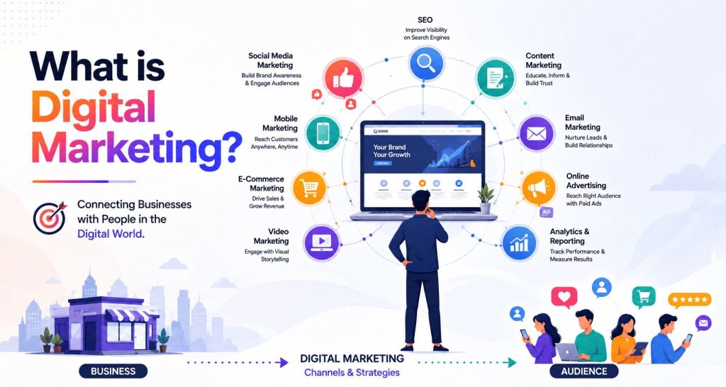 what is digital marketing
