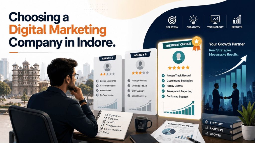 choosing digital marketing company in Indore