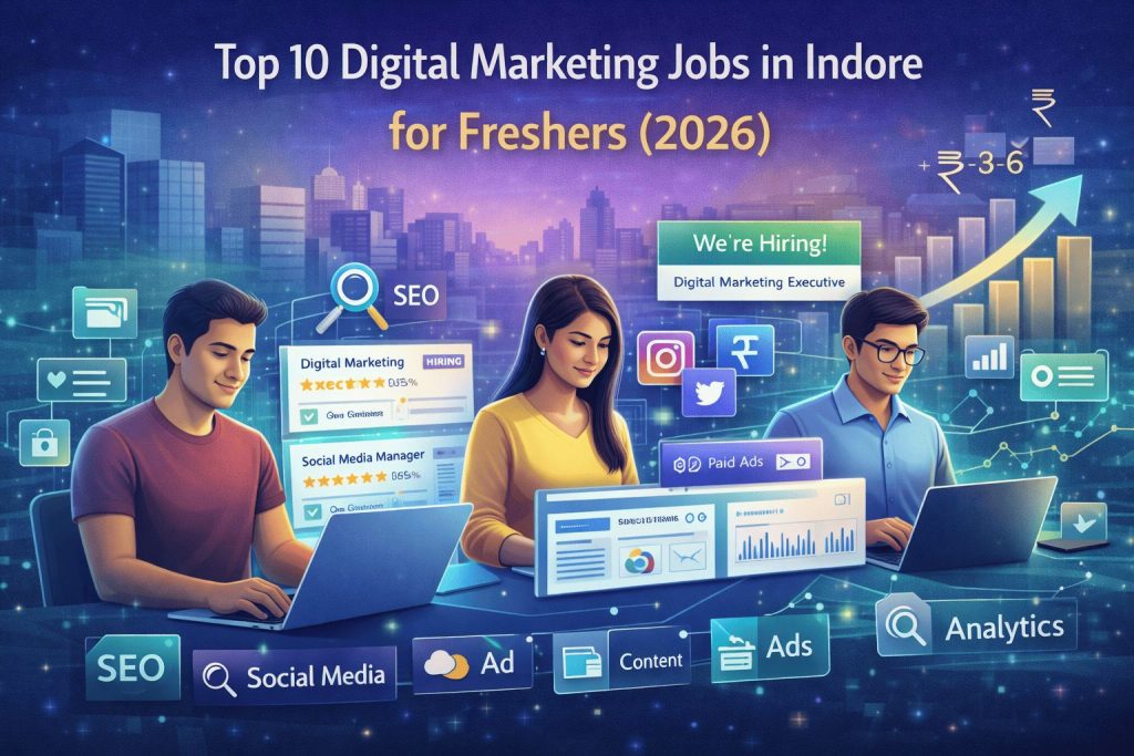 top 10 digital marketing jobs for freshers