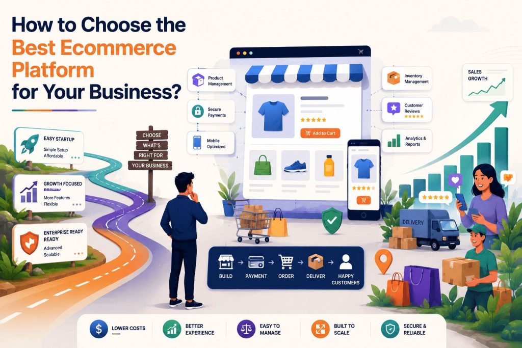 how to choose best ecommerce platform for business
