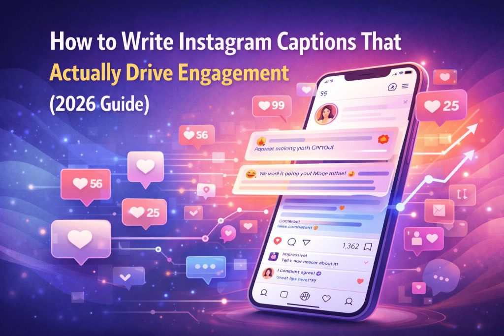 how to write captions for instagram