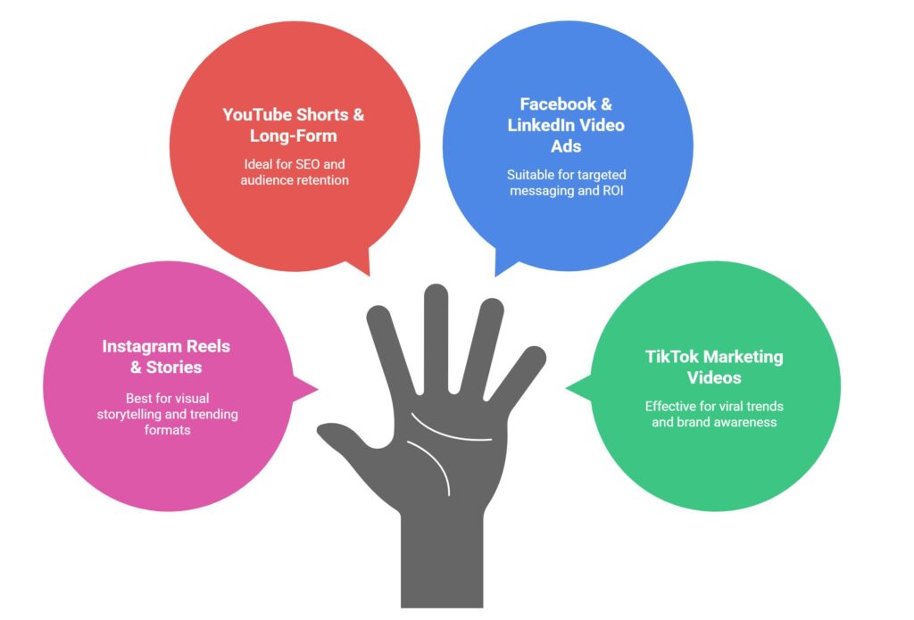 digital video marketing - reels, shorts, tiktok