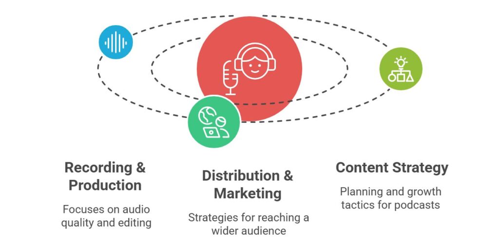 podcast production and marketing