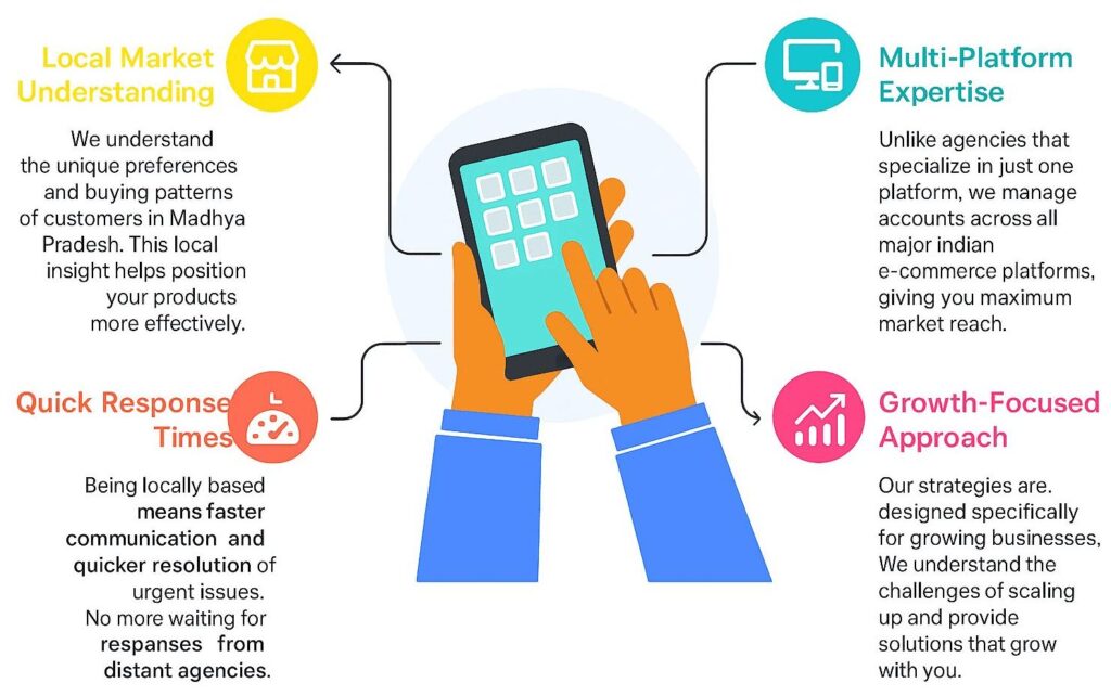 ecommerce business advantages in Indore location