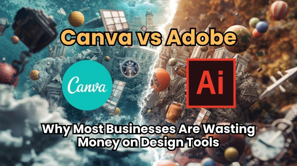 canva vs adobe design software comparison