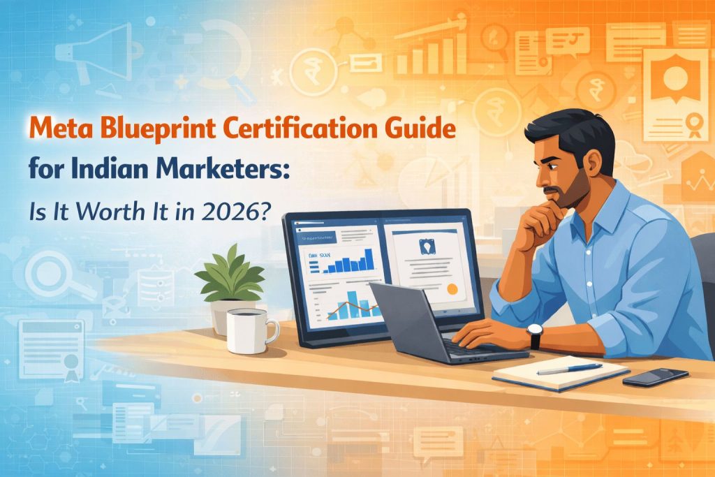 a person doing meta blueprint certification