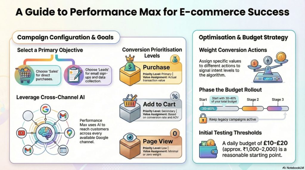 pmax campaign guide for ecommerce success