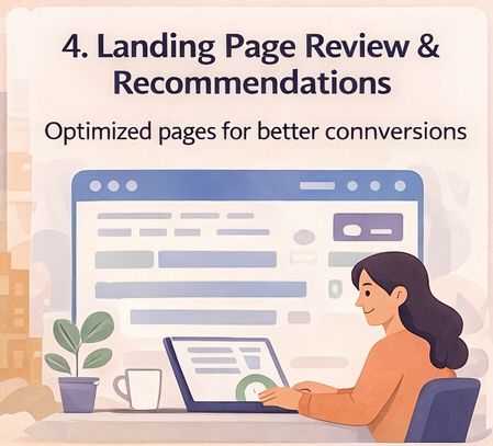 Landing Page Review and Recommendations