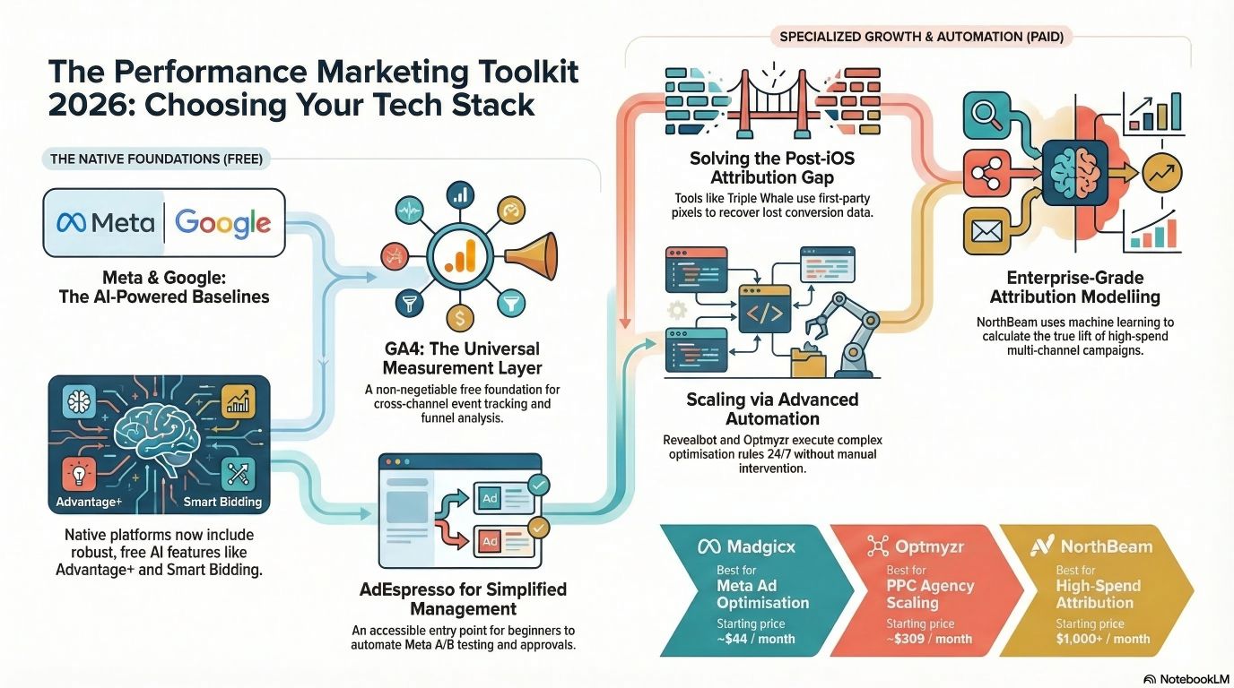 Best Performance Marketing Tools for Meta & Google Ads 2026