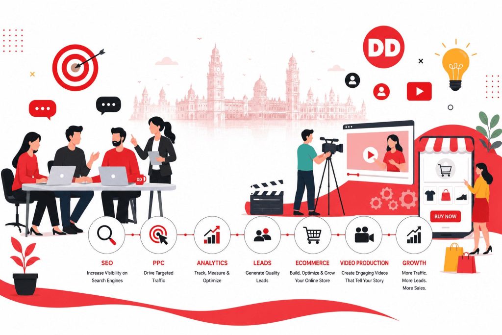 digital dawn company services in Indore