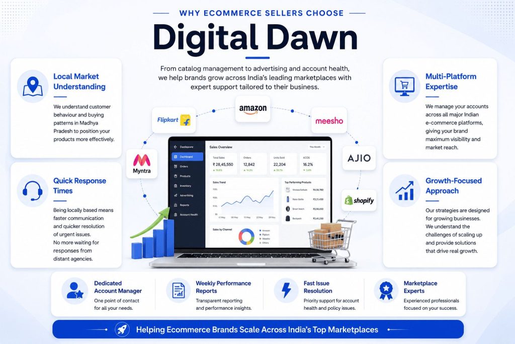 ecommerce management with digital dawn