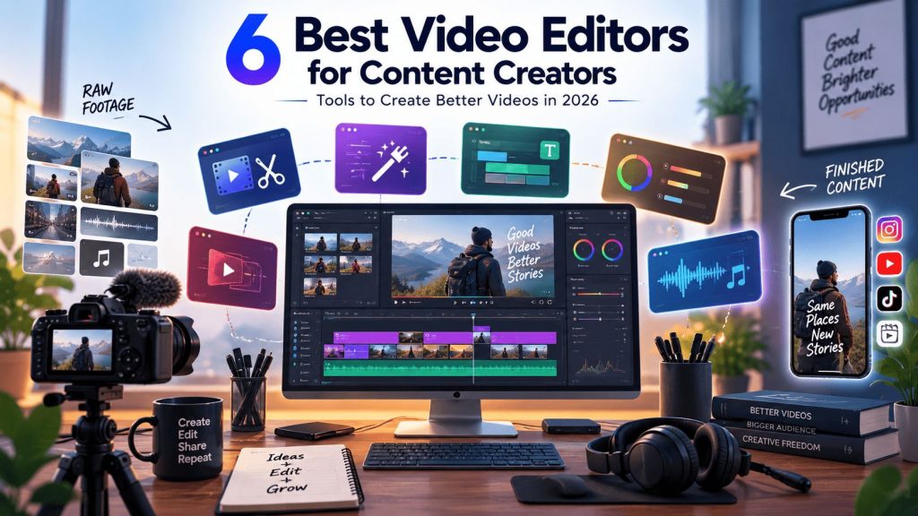 best video editors for content creators