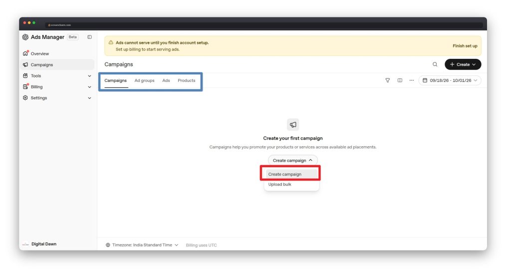 chatgpt ads manager