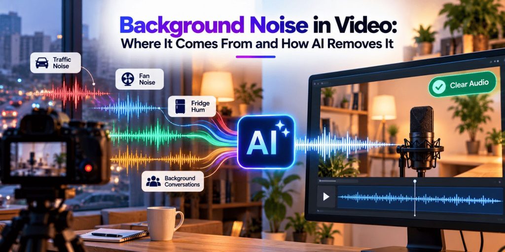 removing background noise in video using ai